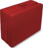 sunnypillow Premium Klappmatratze 120 x 195 x 15 cm Rot | 3-teilige Faltmatratze mit abnehmbarem Bezug | Schaumstoff extra dick 15cm | Matratze faltbar klappbar Gästematratze Reisematratze | Bild 3