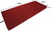 sunnypillow Premium Klappmatratze 120 x 195 x 15 cm Rot | 3-teilige Faltmatratze mit abnehmbarem Bezug | Schaumstoff extra dick 15cm | Matratze faltbar klappbar Gästematratze Reisematratze | Bild 2