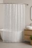 Euroshowers GmbH Duschvorhang 3D 180x200 Transparent, EVA Schimmelresistent Breite 180 cm Bild 3