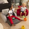 Chicco Twist Kinderstuhl, wandelbar in Liegestuhl und Sofa, Kinderstuhl mit 3 Konfigurationen, bequem und leicht, verwandelt sich mit einer Handbewegung - Für Kinder ab 12 Monaten Bild 2