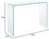 riess-ambiente Konsolentisch FANTOME 100cm transparent, Glastisch · Konsole · Modern Barock Bild 3
