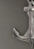 Deko Anker 70cm Silber Aluminium Maritim Wanddekoration Modern Bild 5