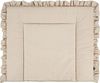 ALVI Wickelauflage woven Volant Starfant, 70x85 cm, Beige Bild 1