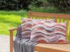 Gartenkissen 2er Set Abstraktes Muster SEBORGA 40 x 60 cm Braun Bild 2