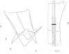 Outdoor Stuhl Sphinx Hedona Latte / Gestell Titane Bild 3