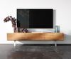 Lowboard New Live-Edge 145 cm Akazie Natur 3 Türen Acrylfuß Bild 5