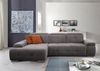 CAVADORE Ecksofa Mistrel mit Longchair XL links / Große Eck-Couch im modernen Design / Inkl. verstellbaren Kopfteilen / Wellenunterfederung / 273 x 77 x 173 / Kati Fango Bild 2