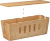 Relaxdays Kabelbox aus Bambus Bild 5