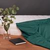 Blumtal® Baumwolle Spannbettlaken 90x200 cm Basics Jersey - Bettlaken 90x200 cm - Oeko-TEX zertifiziertes Spannbetttuch 90x200 cm - Matratzenbezug 90x200 cm - Bettbezug - Leintuch - Silver Pine Bild 3