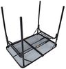 Bo-Camp Northgate Tisch, Aluminium, Grau, 90x60 cm Bild 4