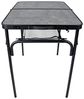 Bo-Camp Northgate Tisch, Aluminium, Grau, 90x60 cm Bild 2
