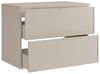 Vente-unique - ONDIL Waschbeckenmöbel Holz, Platte Beige - B 45 cm x H 60 cm x L 80 cm Bild 5