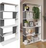 Raumteiler Anthrazit 80 x 162.6 cm Vicco Bild 2