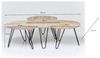 KARE Design Couchtisch Puro (4er-Set) 81612 Bild 3