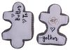 Puzzlekissen Kissen Puzzle Dekokissen Pärchen 2er Set Paare better together Bild 3