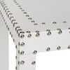 SAFAVIEH Glam Wooden Accent Table, in White, 40 X 60 X 59.94 Bild 5