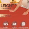 NatureMark 2er Pack Kinder JERSEY Spannbettlaken, Spannbetttuch 100% Baumwolle in vielen Größen und Farben MARKENQUALITÄT ÖKOTEX STANDARD 100 | 70x140 cm - rost rot Bild 4