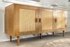 riess-ambiente Sideboard VIENNA 120 cm natur – Wiener Geflecht, Design‑Kommode, Retro, Stauraum (Einzelartikel, 1 St), edler Schrank mit Rattan-Geflecht Türfronten – ideal fürs Wohnzimmer Bild 5