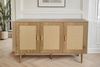 riess-ambiente Sideboard VIENNA 120 cm natur – Wiener Geflecht, Design‑Kommode, Retro, Stauraum (Einzelartikel, 1 St), edler Schrank mit Rattan-Geflecht Türfronten – ideal fürs Wohnzimmer Bild 2