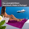 Lashuma Duschtuch Linz, Frottee (1-St), Hochwertiges Duschhandtuch Lila 70x140 cm Bild 4