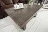 riess-ambiente Couchtisch IRON CRAFT 100cm grau (Einzelartikel, 1-St), Wohnzimmer · Massivholz · Metall · Kufen-Gestell · eckig · Design Bild 5