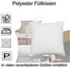 Haus und Deko Kopfkissen Kopfkissen 4er Pack Füllkissen Polyester Kissen Sofakissen Innenkissen, Bezug: Lutrasil Vlies, Rückenschläfer,Seitenschläfer,Bauchschläfer, 4er Set Bild 2
