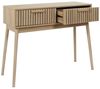 HOME DECO FACTORY Klaus Konsolentisch, Eingangsbereich, Wohnzimmer, Holzwerkstoff, braun, 100 x 80 x 35 Bild 4