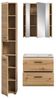 Badezimmer-Set >Ice< in artisan oak - 105x185x46cm (BxHxT) Bild 5