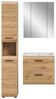 Badezimmer-Set >Ice< in artisan oak - 105x185x46cm (BxHxT) Bild 4