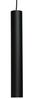 Licht-Erlebnisse Pendelleuchte EYE, ohne Leuchtmittel, Zylinder schmal Ø 5,5 cm Metall Schwarz höhenverstellbar GU10 Bild 3