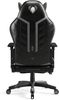 Diablo X-Ray Gaming Stuhl Bürostuhl Gamer Chair Schreibtischstuhl 4D Armlehnen Ergonomisches Design Kunstleder Perforation Wippfunktion Schwarz-Grau King (XL) Bild 4