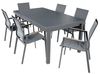 Bellavista Boston Gartentisch, ausziehbar, Aluminium, 180-240x100x75cm Bild 3