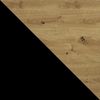 Kleiderschrank Talin II, ohne Beleuchtung, Farbe: Schwarz / Artisan Eiche Bild 5