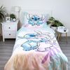 Lilo & Stitch Baumwoll-Bettwäsche 140x200 cm Deckenbezug + 70x90 cm Kissenbezug mit Reißverschluss Bild 3