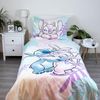 Lilo & Stitch Baumwoll-Bettwäsche 140x200 cm Deckenbezug + 70x90 cm Kissenbezug mit Reißverschluss Bild 2