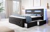 Luxusbetten24 Boxspringbett Sunshine, mit indirekter Beleuchtung, USB-Anschluss und Stauraum Bild 5