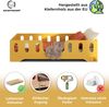 smartwood Kinderbett Bodenbett 90x180 mit Rausfallschutz & Lattenrost - Senfgelb - Kinder Montessori Bett TILA 2 mit glatten Kanten - Betten für schnelle Montage - Bis 230 kg belastbar Bild 3