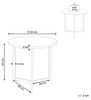 Beistelltisch TIPPO Dunkler Holzfarbton Bild 3