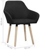 vidaXL Esszimmerstühle 2 Stk. Schwarz Stoff [283465] Bild 3