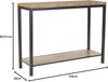 SAFAVIEH Contemporary Wooden Accent Table, in Oak, 36 X 105 X 80.51 Bild 3