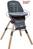 BabyGo 'Carou' Kinderhochstuhl, Grau, 360° Drehbar Bild 3