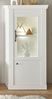 Vitrine Fiastra in weiß Pinie Landhaus 70 x 146 cm Bild 2