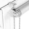 Verdunkelungsrollo Klemmfix ohne Bohren 60x130 cm Weiß Verdunklungsrollo Fensterrollo Rollo Seitenzugrollo Klemmrollo für Fenster & Tür Bild 2