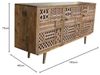 riess-ambiente Sideboard MARRAKESCH 160cm natur / schwarz (Einzelartikel, 1 St), Wohnzimmer · Massivholz · Mango · Kommode · Boho Stil Bild 2