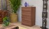 Movian, Kommode/Kommode/Holzkommode/Kommode mit 4 Schubladenauszug, Einfache Montage, modernes DesignBüro, Wohnzimmer, Schlafzimmer - Wooden Chest - WCH-590 - Braun Bild 2
