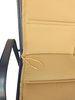 CENTAURI Sesselauflage Uni ocker 110x48x3cm Sitzkissen Stuhlkissen Sitzauflage Bild 4