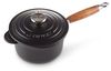 Le Creuset Profitopf mit Holzgriff 18 cm Schwarz - Schwarz - 31 cm Bild 2