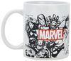 Tasse mit Marvel Avengers Motiv ca. 325ml aus Keramik Skizze / Zeichnung 11oz Bild 2