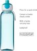 Mepal - Pausenset Campus Türkis - Wasserflasche und Brotdose mit Bento-Einsatz  ideal für Schule und Freizeit  bruchfestes Material - auslaufsicher - Spülmaschinengeeignet Bild 3