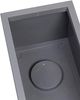 ONDIS24 Blumenkasten Vulkan 57L Gestein/Basalt Optik mit Wasserspeicher Pflanzenkasten, 79.5 x 29.5 x 29.5 (H) cm Bild 5